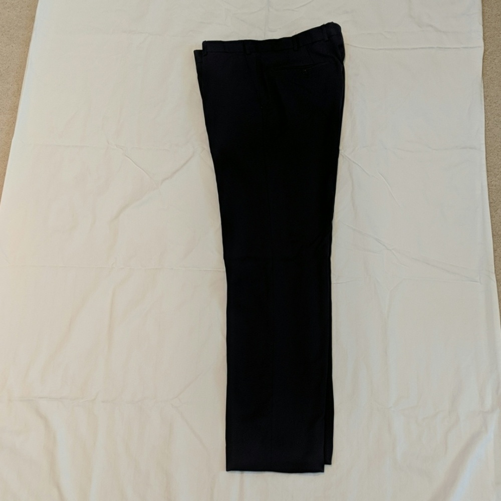 Dark blue dress slacks